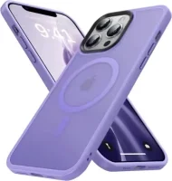 iPhone 13 Pro Max Hoesje met MagSafe Matte Violet