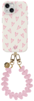 AVY iPhone 15 Hoesje MagSafe met Koord 30CM Cupid Hearts