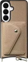 AVY Samsung Galaxy S26 Classic Leren Hoesje Beige