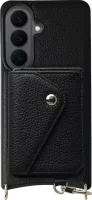 AVY Samsung Galaxy S26 Classic Leren Hoesje Zwart