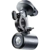 Baseus PrimeTrip Telefoonhouder Fiets – Ringhouder met Kickstand en Ingebouwde Lamp, Zwart