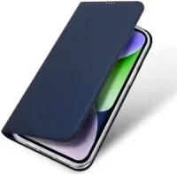 Dux Ducis Skin Pro iPhone 15 Plus Hoesje Wallet Case Blauw