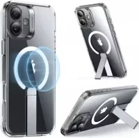 ESR Boost Flickstand HaloLock Apple iPhone 16 Hoesje MagSafe Transparant