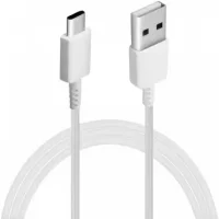 Originele Samsung USB-A naar USB-C Kabel 0.8m Wit