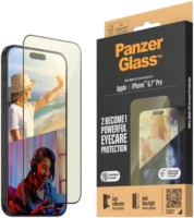 PanzerGlass EyeCare Ultra-Wide iPhone 15 Pro Max Screen Protector EasyAligner