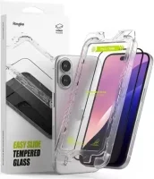 Ringke Easy Slide Apple iPhone 16 / 15 Screen Protector met Jig 2-Stuks