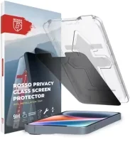 Rosso iPhone 15 Privacy Glass Screenportector met Installatietray