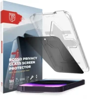 Rosso Apple iPhone 15 Pro Max Privacy Glass met Installatietray
