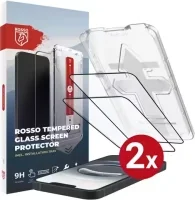 Rosso iPhone 17e / 16e Tempered Glass Screenportector met Installatietray 2 Pack