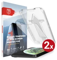 Rosso Apple iPhone XS Max Tempered Glass met Installatietray (2-Pack)