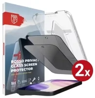 Rosso iPhone 17 Pro Max Privacy Glass Screenportector met Installatietray Dust Removal 2 Pack