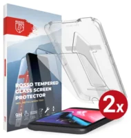 Rosso iPhone 6(S) / 7 / 8 Plus Tempered Glass Installatietray (2-Pack)