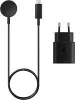 Samsung Draadloze Oplader + 25W Adapter voor Galaxy Watch