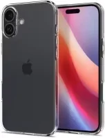 Spigen Crystal Flex iPhone 16 Hoesje Transparant