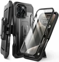 SUPCASE UB Pro Apple iPhone 16 Pro Max Hoesje Full Protect Kickstand Zwart