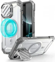 SUPCASE UB Pro MagXT Apple iPhone 16 Pro Max Hoesje Camera Protector Wit