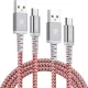 DUX DUCIS TYPE C USB-C CABLE 2A 1M+2M KII-PRO 2IN1 NYLON RED