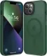 Apple iPhone 15 Plus Hoesje met MagSafe Matte Green