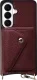 AVY Samsung Galaxy S26 Classic Leren Hoesje Burgundy