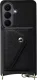 AVY Samsung Galaxy S26 Classic Leren Hoesje Zwart