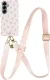 AVY Samsung Galaxy S26 Hoesje MagSafe met Koord 130CM Cupid Blush