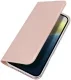 Dux Ducis Skin Pro iPhone 16 Hoesje Wallet Case Roze