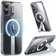 ESR Boost Flickstand HaloLock Apple iPhone 16 Hoesje MagSafe Transparant