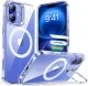 ESR Classic Hybrid iPhone 16 Hoesje MagSafe Met Stand Camera Control Transparant
