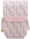 Guess Crossbody Telefoontasje Cube Logo Schoudertasje Roze