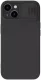 Nillkin iPhone 15 Plus MagSafe Hoesje Siliconen Camera Slider Zwart