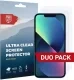 Rosso Screen Protector voor iPhone 13/13 Pro Ultra Clear Duo Pack